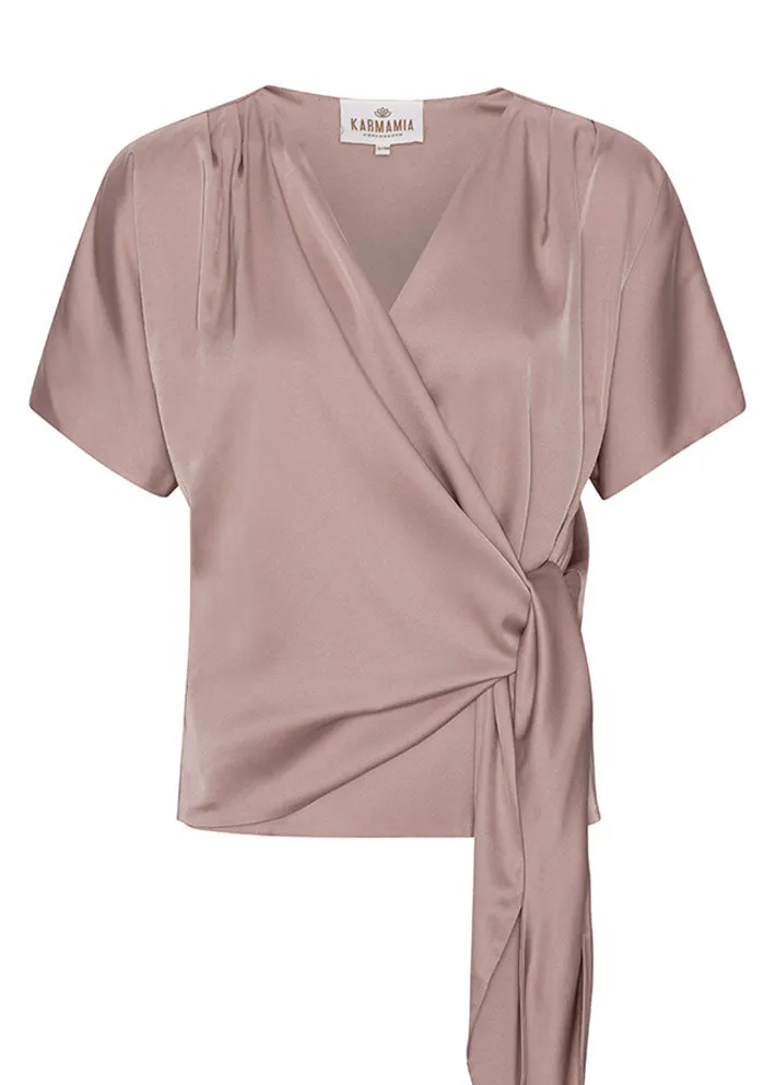 Karmamia Dagmar Blouse – Blush