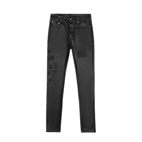 Ksubi Mens Chitch 999 Black Wax Pants