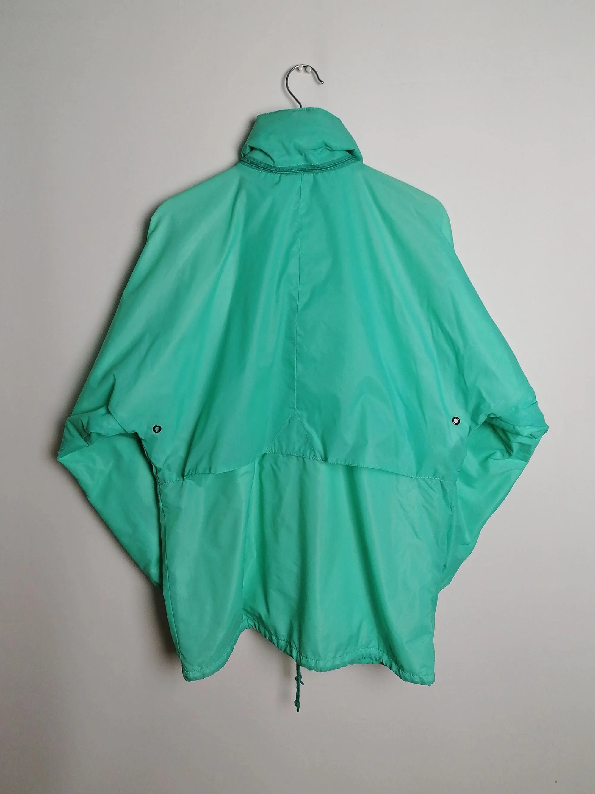 KWAY Unisex Rain Jacket Parka Windbreaker - size M