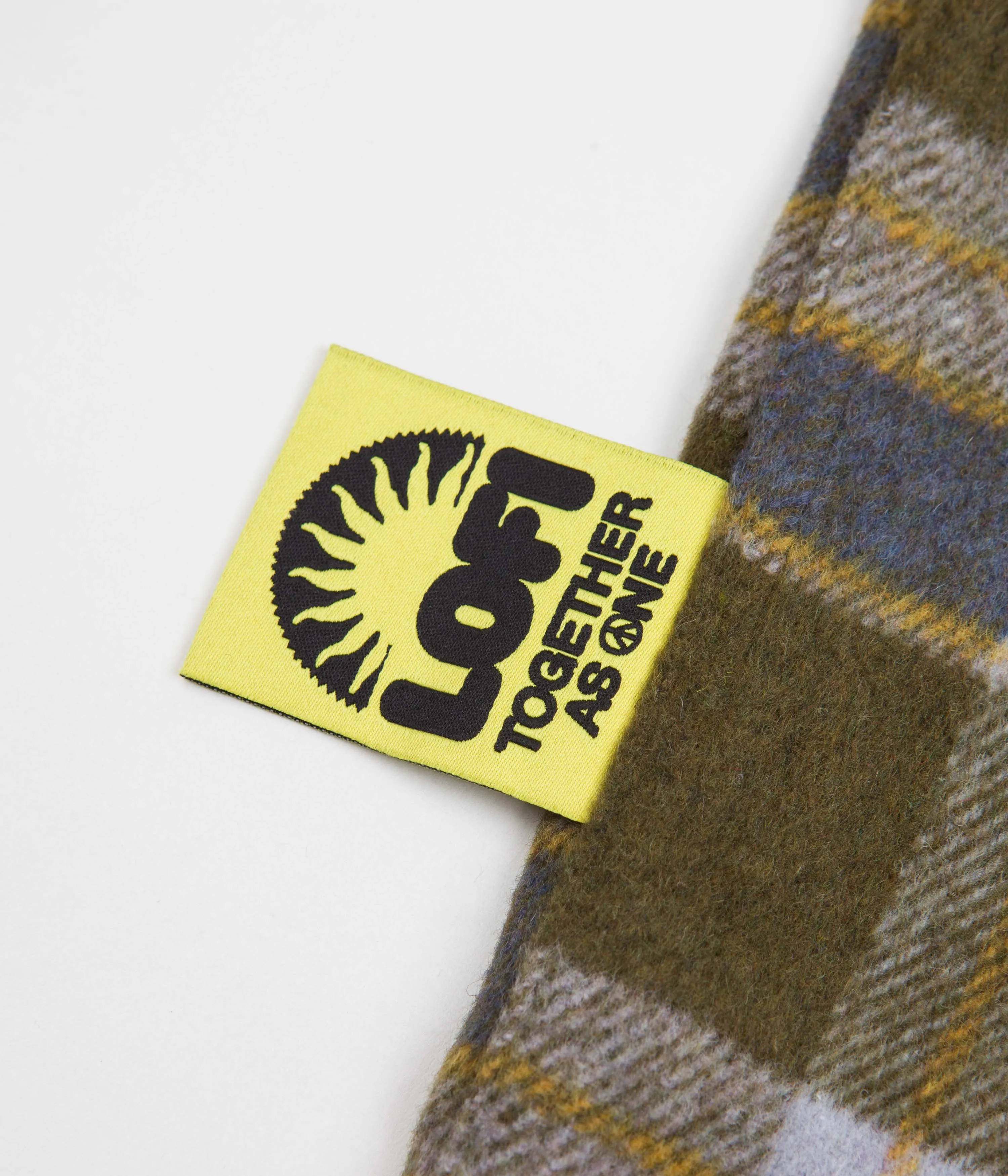 Lo-Fi Healing Flannel Shirt - Olive