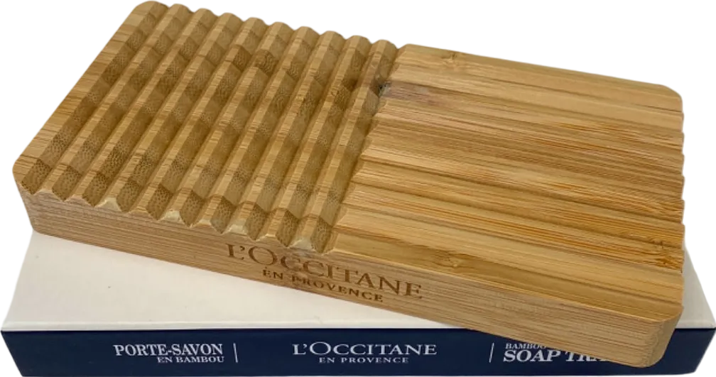 L'Occitane Double-Sided Bamboo Soap Tray No Shade No Size