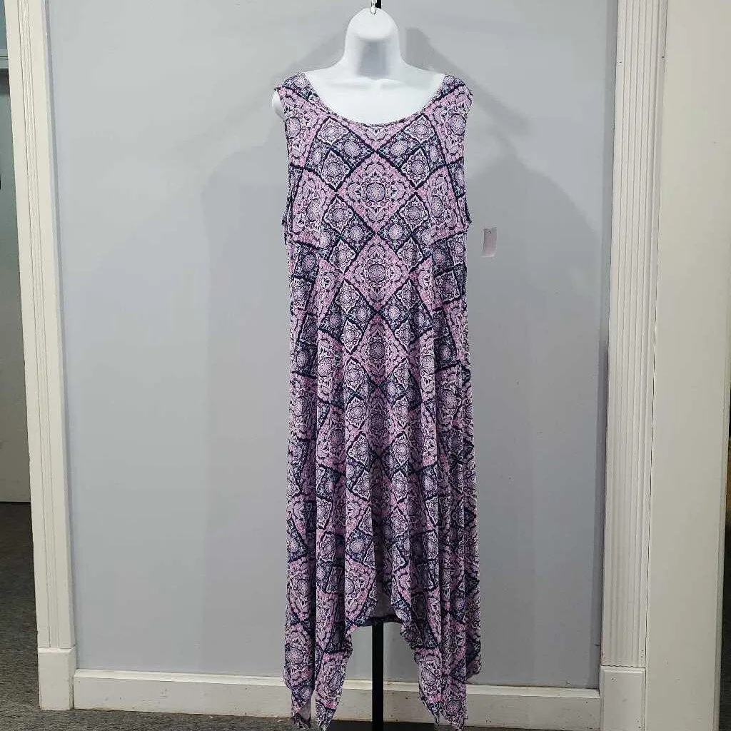 Lucky Brand Maxi Dress 1X