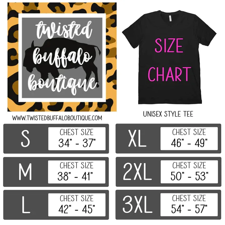 {LUCKY GRAFFITI LEOPARD} Black V-Neck Tee