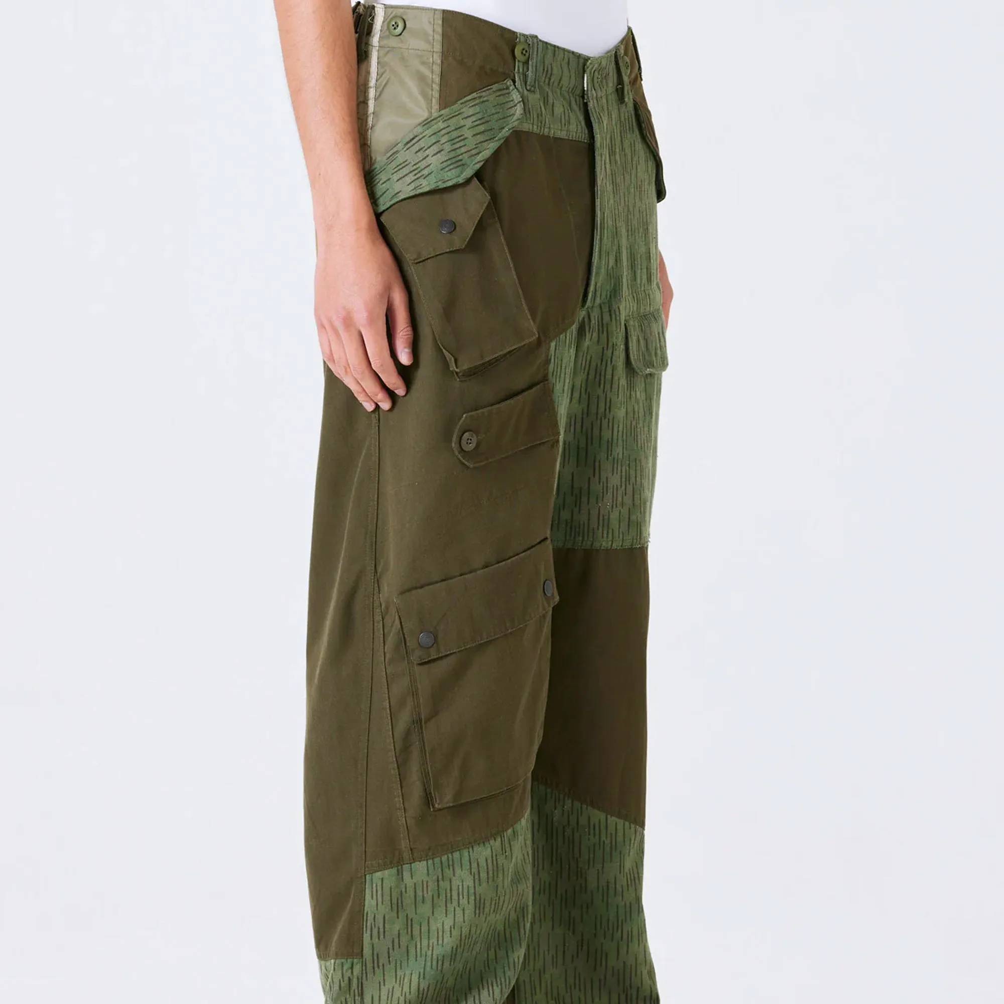 Maharishi Mens Upcycled M65 Loose Cargo Pants