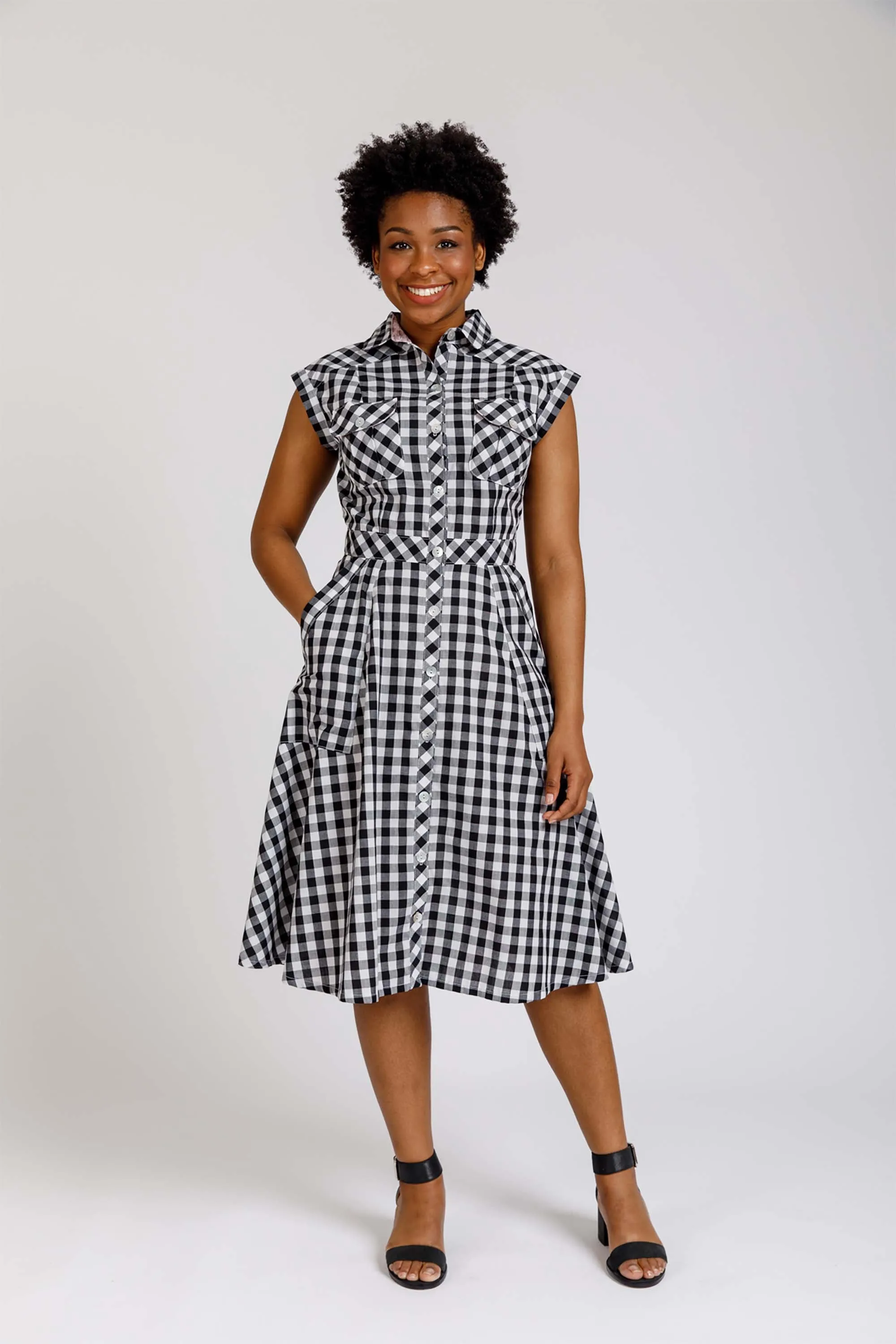 Matilda Dress Sewing Pattern by Megan Nielsen Patterns, sizes 0-20