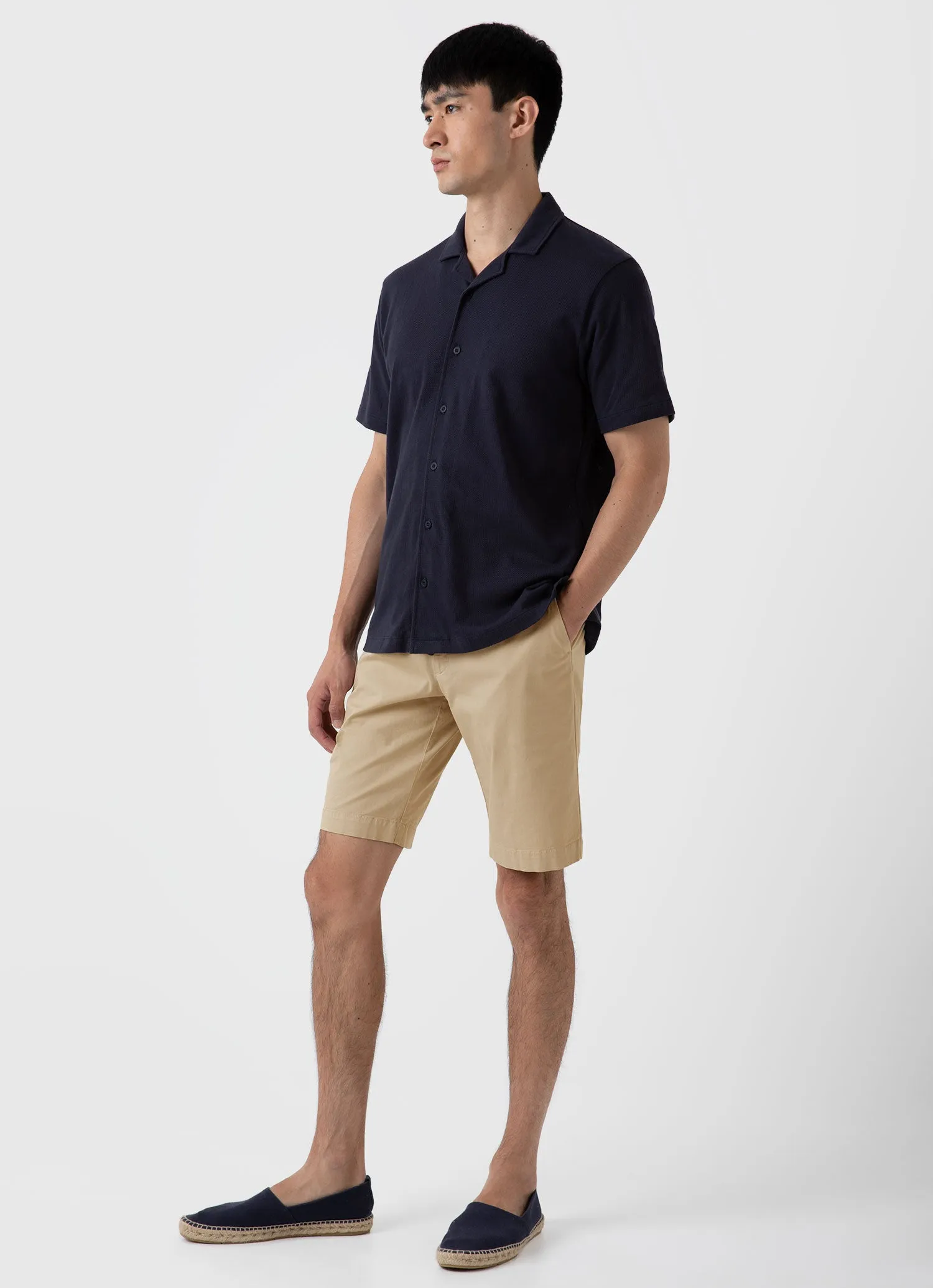 Men's Stretch Cotton Twill Chino Shorts