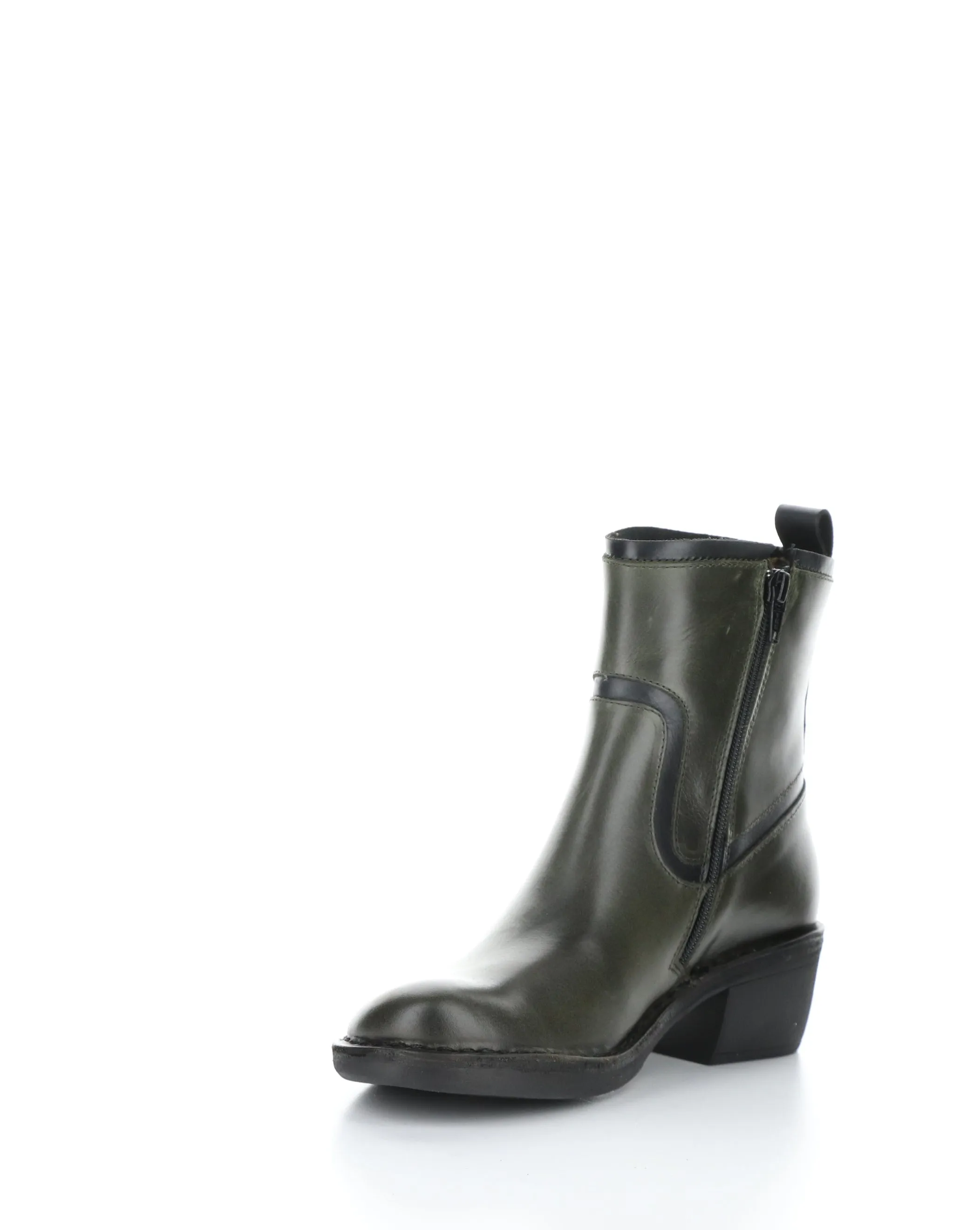 MIZI102FLY 002 DIESEL/BLACK Round Toe Boots