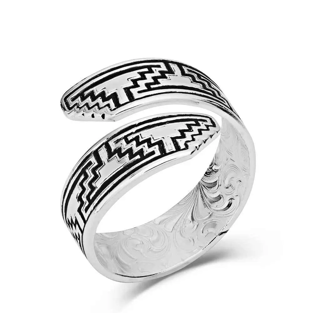 Montana Silversmiths Southwestern Escape Wrap Ring