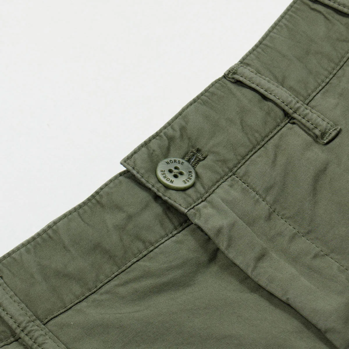 Norse Projects - Aros Light Twill Shorts - Dried Olive