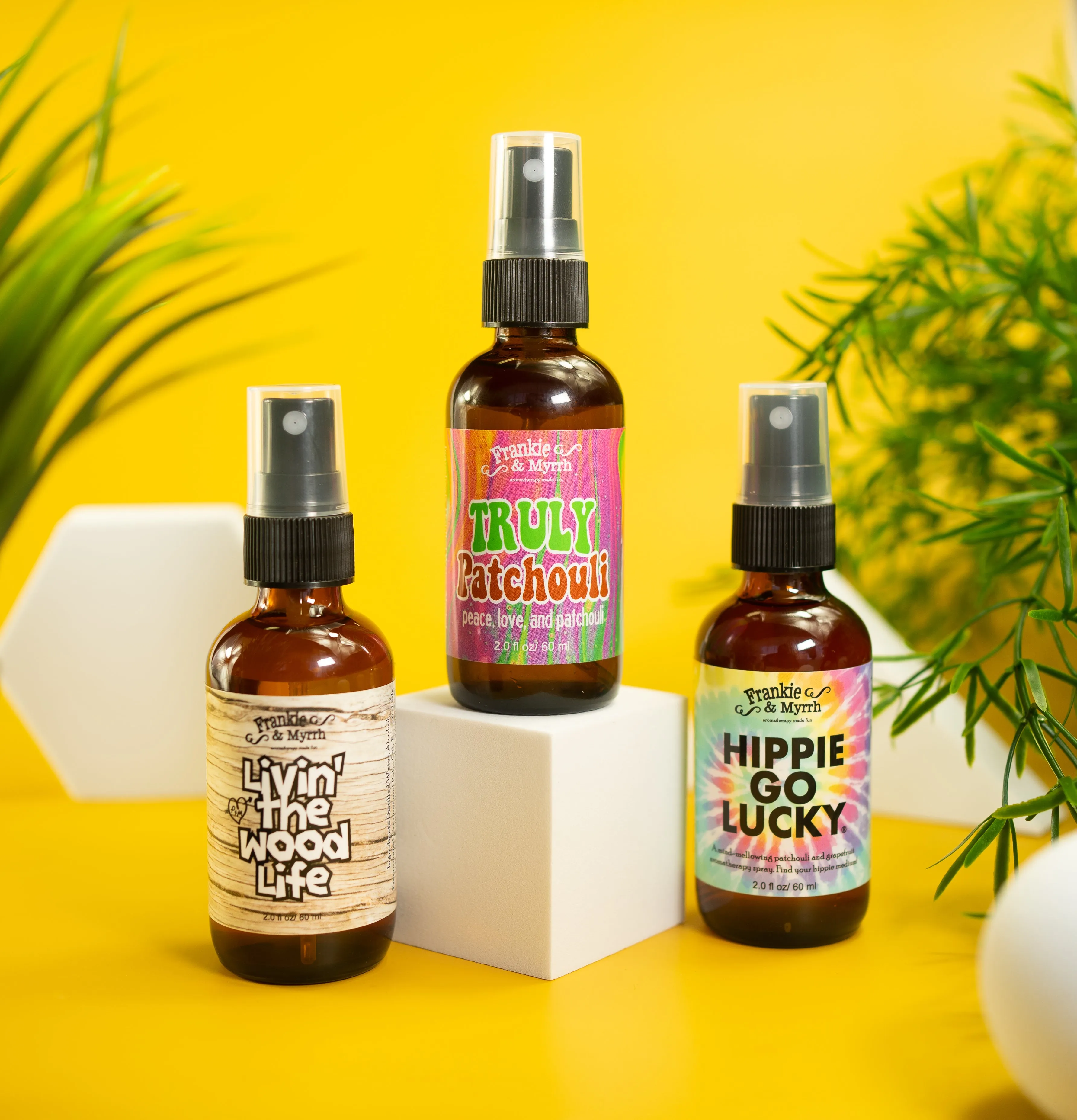 Patchouli Lovers' Mix n' Match Bundle | Patchouli Spray, Roll-on and Oil