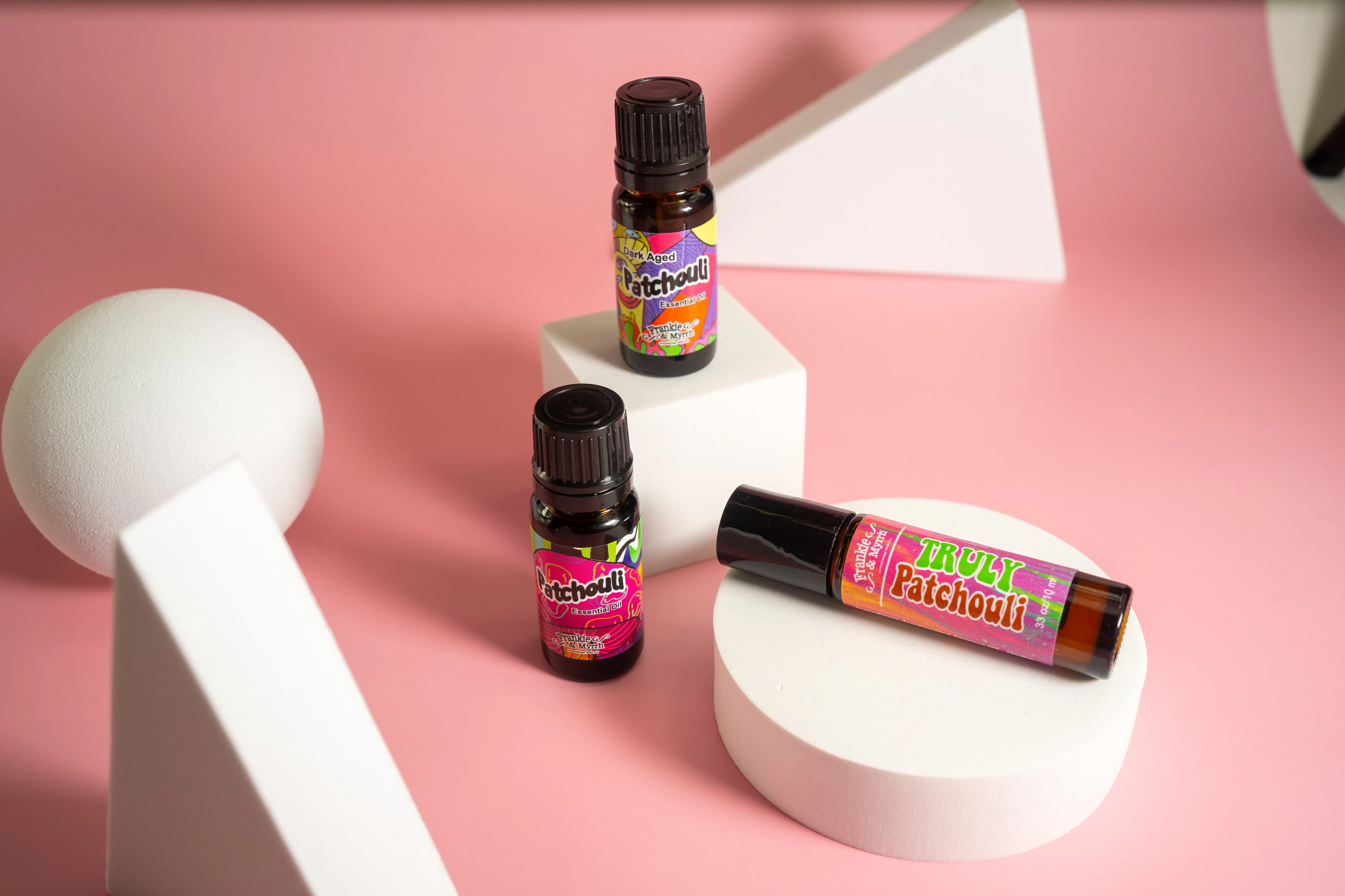 Patchouli Lovers' Mix n' Match Bundle | Patchouli Spray, Roll-on and Oil