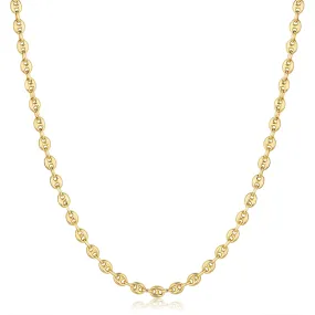 Petite Puffy Mariner Chain Necklace