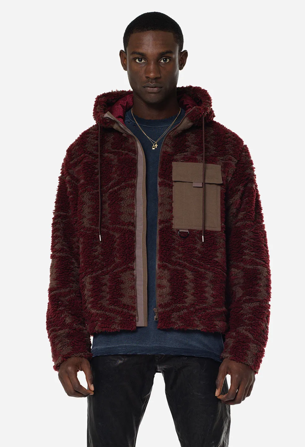 Polar Fleece Parka / Roan Jacquard