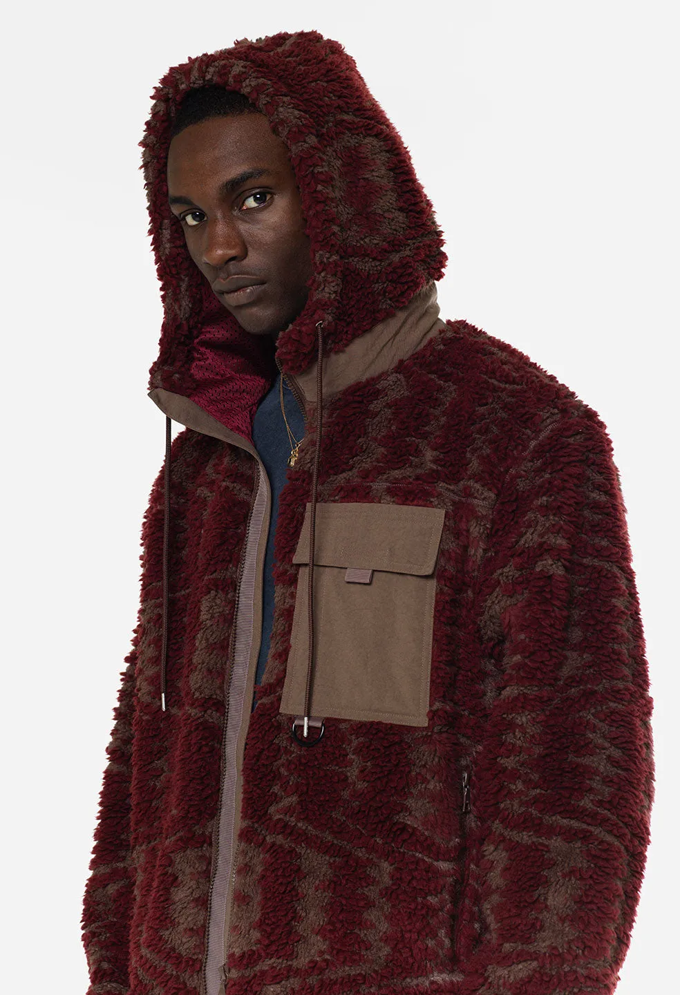 Polar Fleece Parka / Roan Jacquard