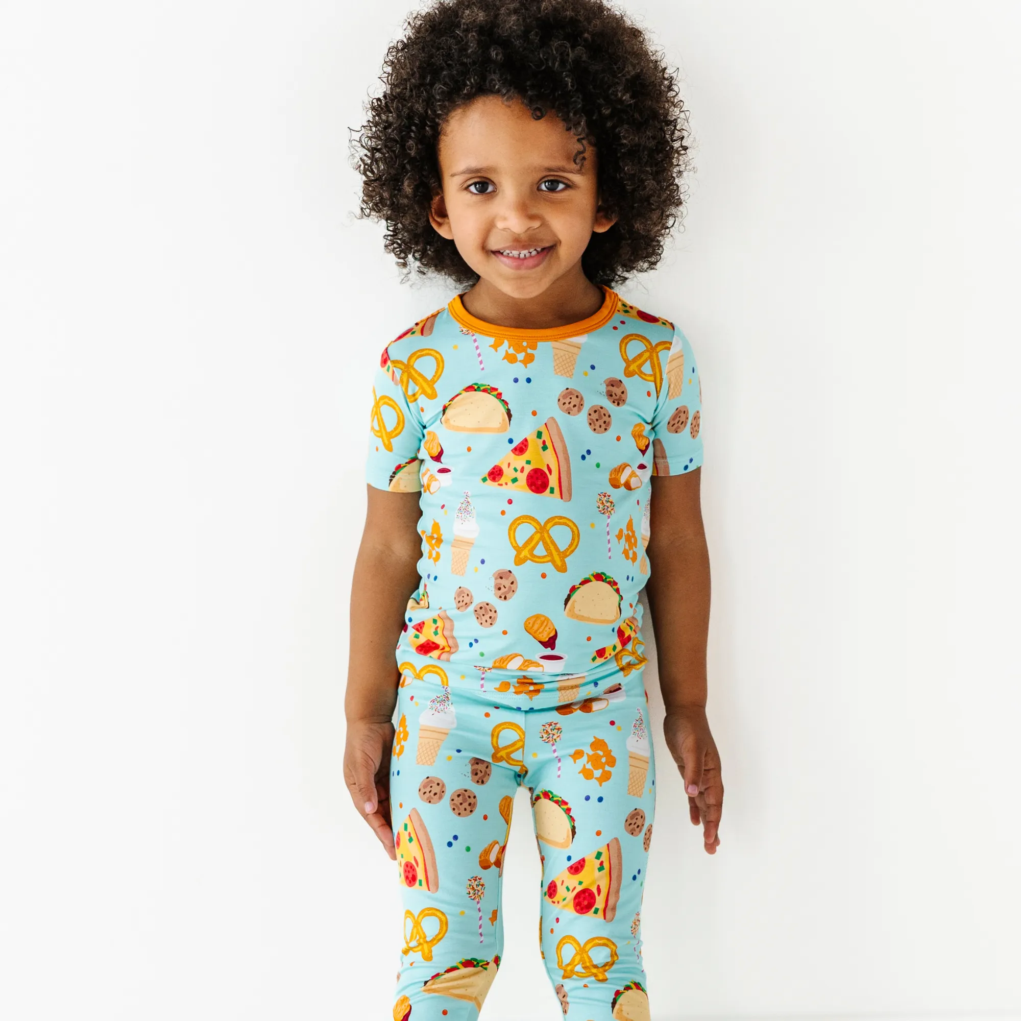 "I Can't Go To Bed Yet, I'm Hungry" Toddler Pajamas Short Sleeves and Pants