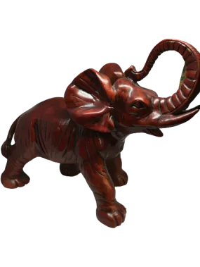 Red Lucky Elephant Statue-Great Gift Ideas