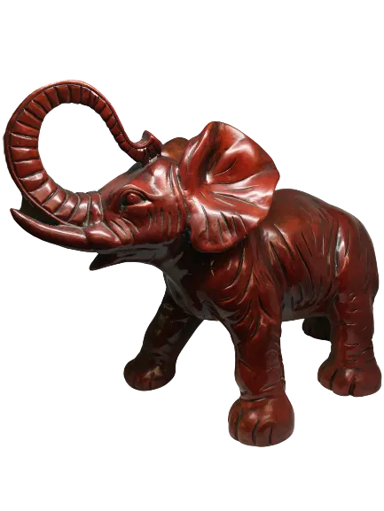 Red Lucky Elephant Statue-Great Gift Ideas