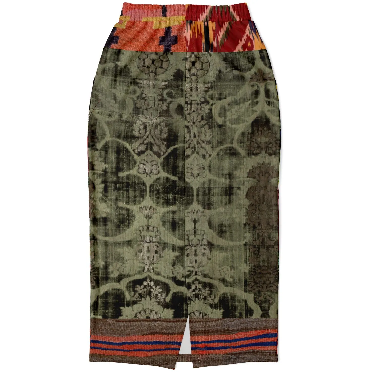 Remembering Woodstock Eco-Poly Long Pocket Skirt