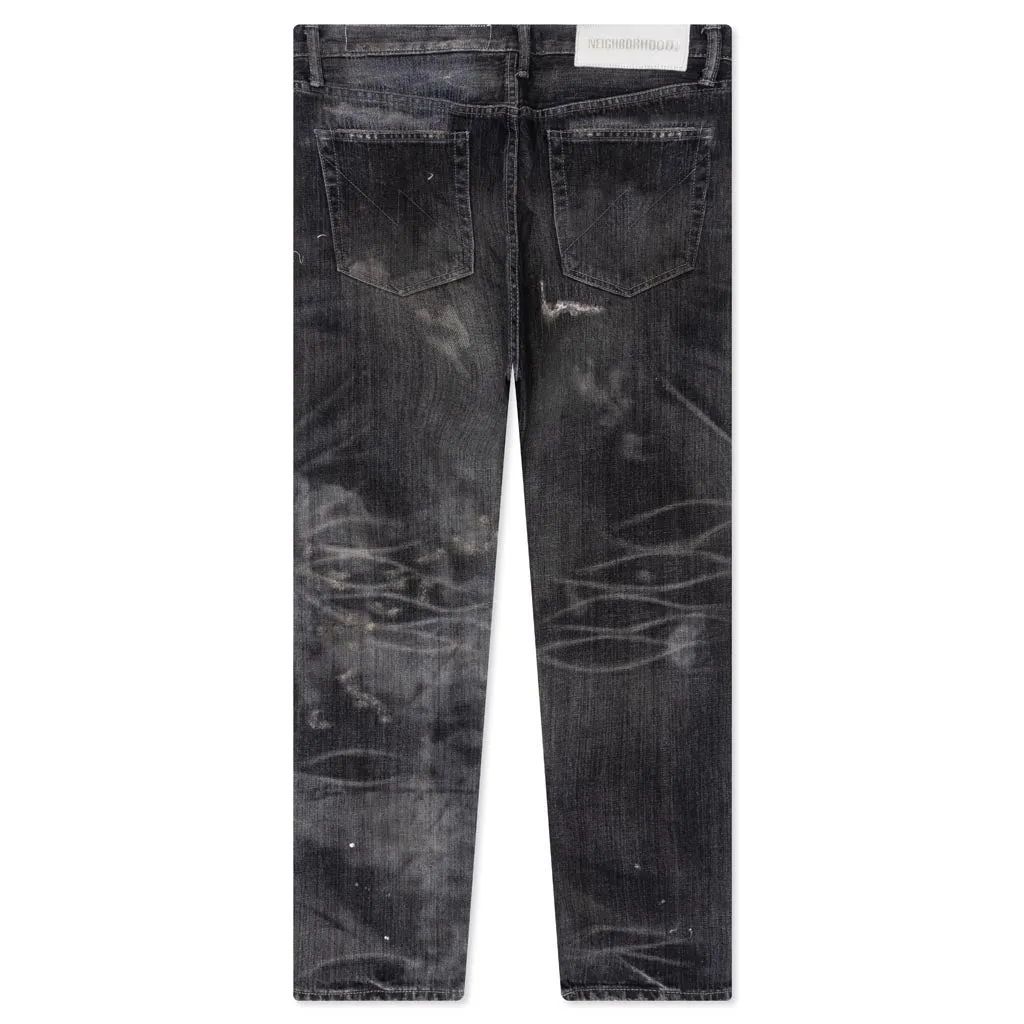 Savage Denim DP Mid Pants - Black