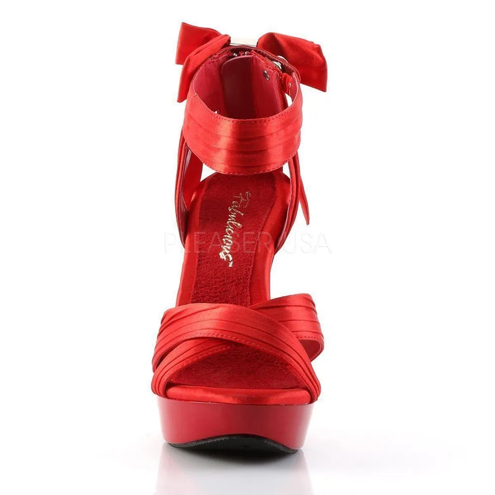 SS-COCKTAIL-568 Sandal | Red Fabric