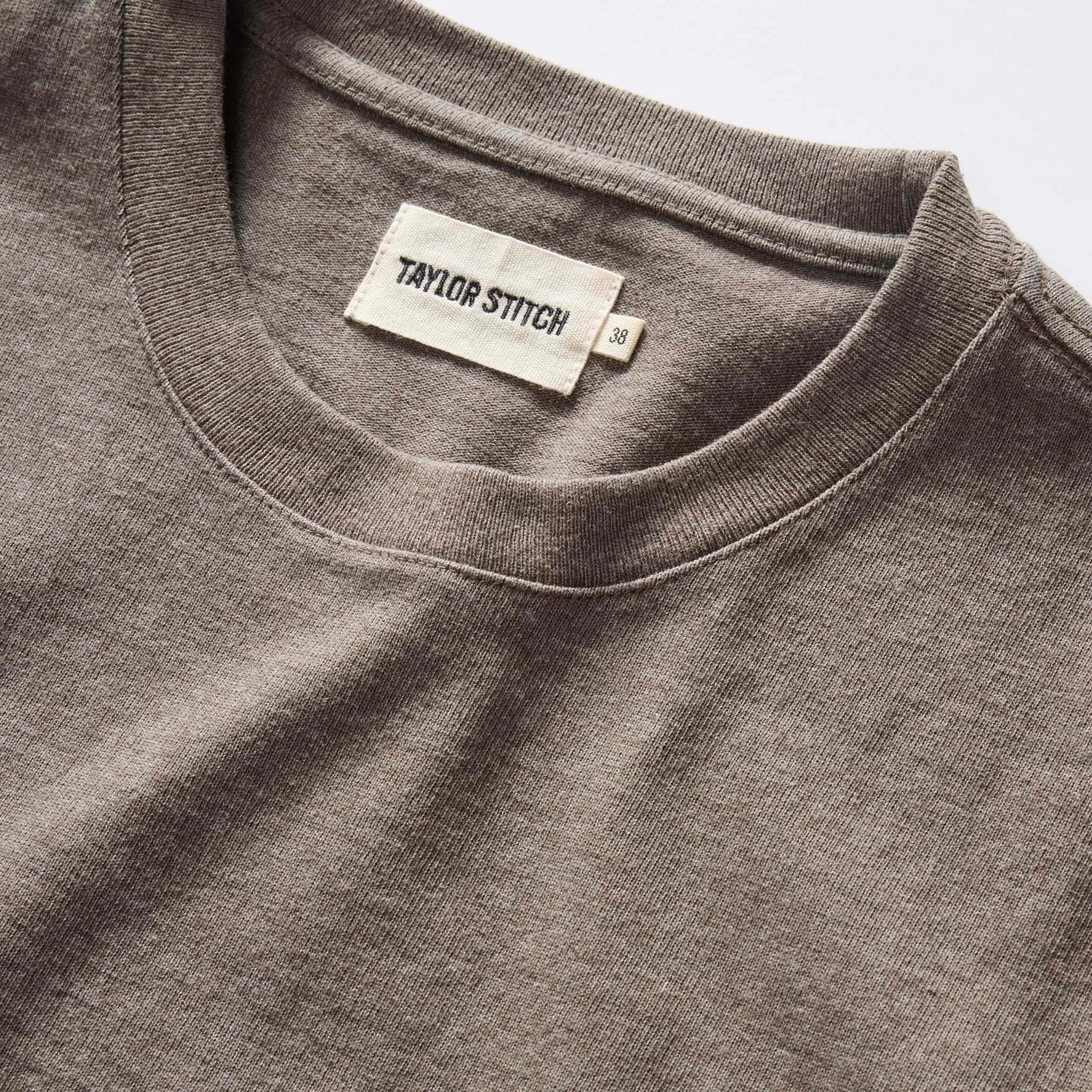 The Heavy Bag Tee In Smoked Olive