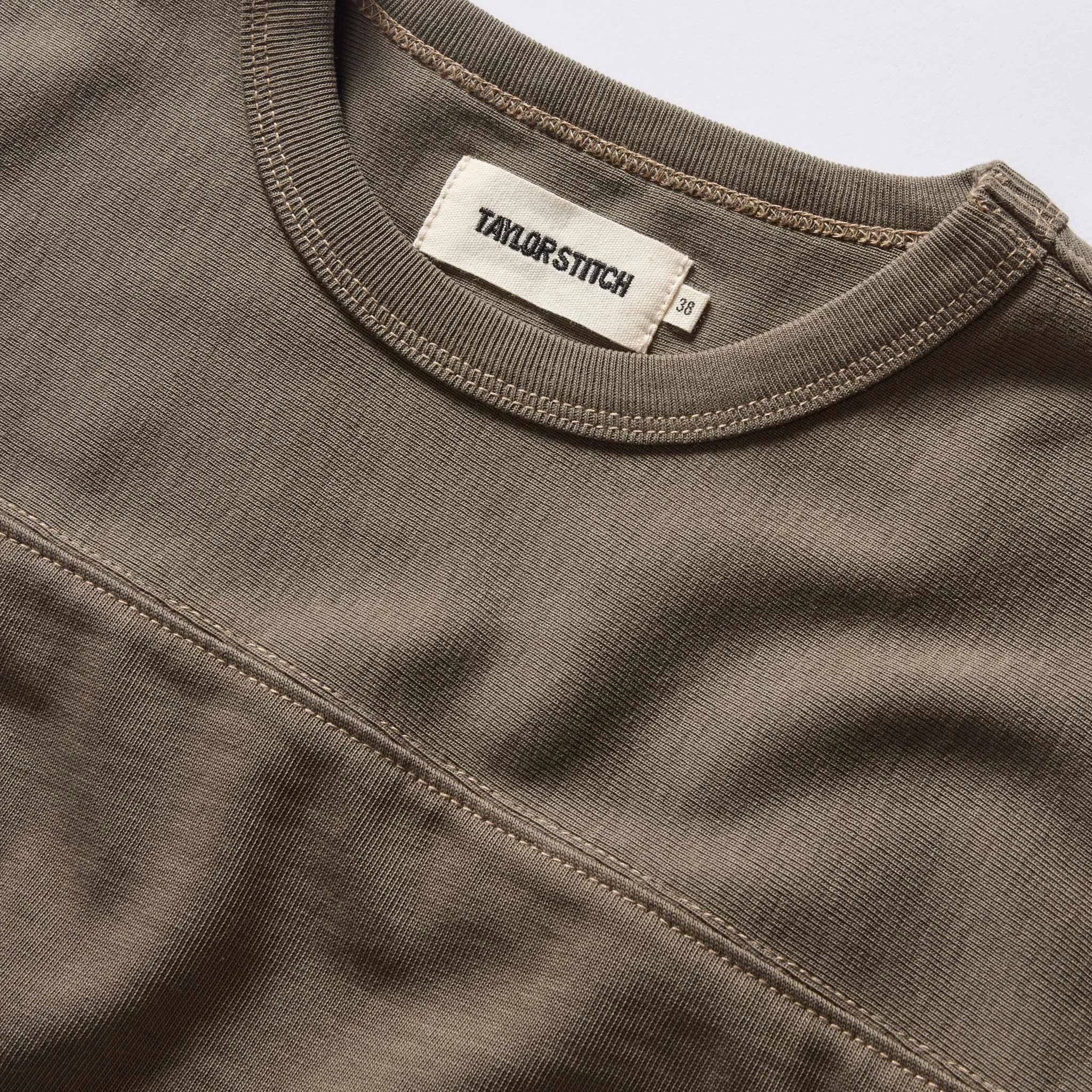 The Rugby Tee in Smoked Olive