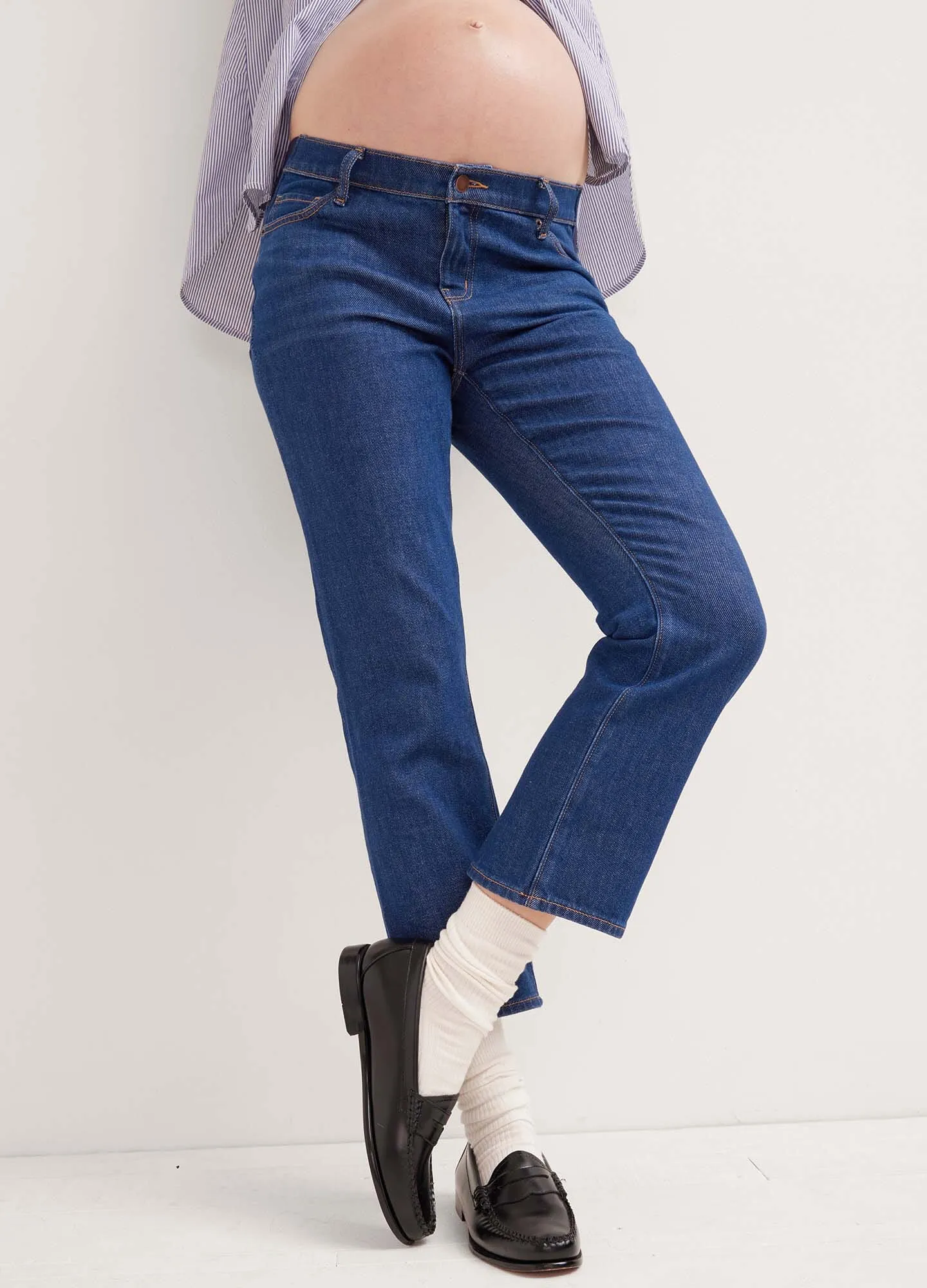 The Straight Leg Maternity Jean