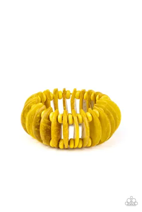 Tropical Tiki Bar Yellow-Bracelet