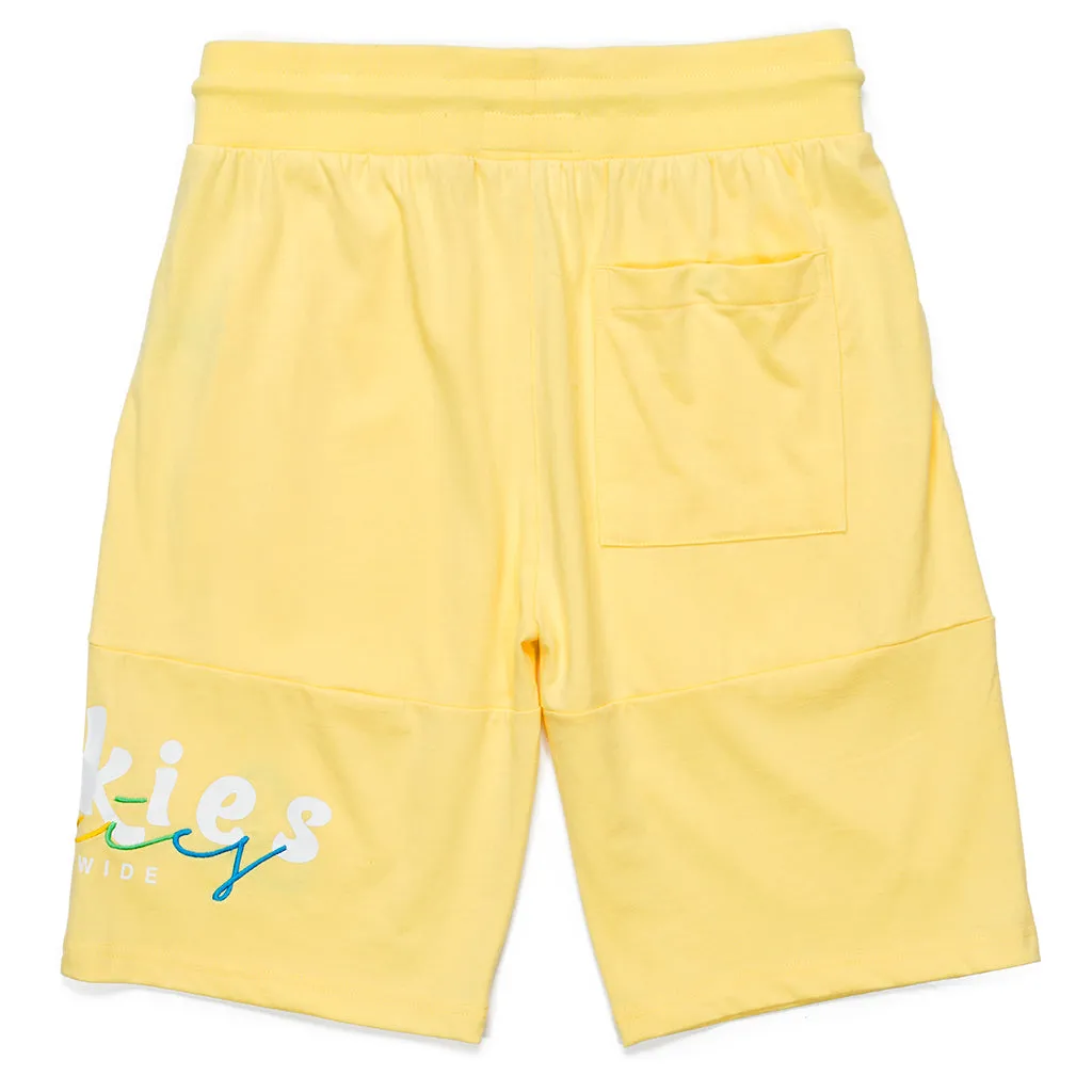 VERSAILLES JERSEY SHORTS YELLOW