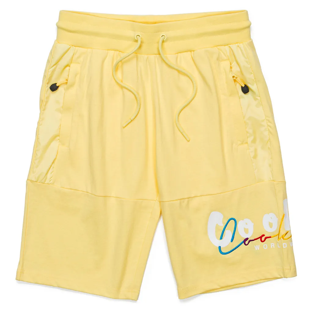 VERSAILLES JERSEY SHORTS YELLOW