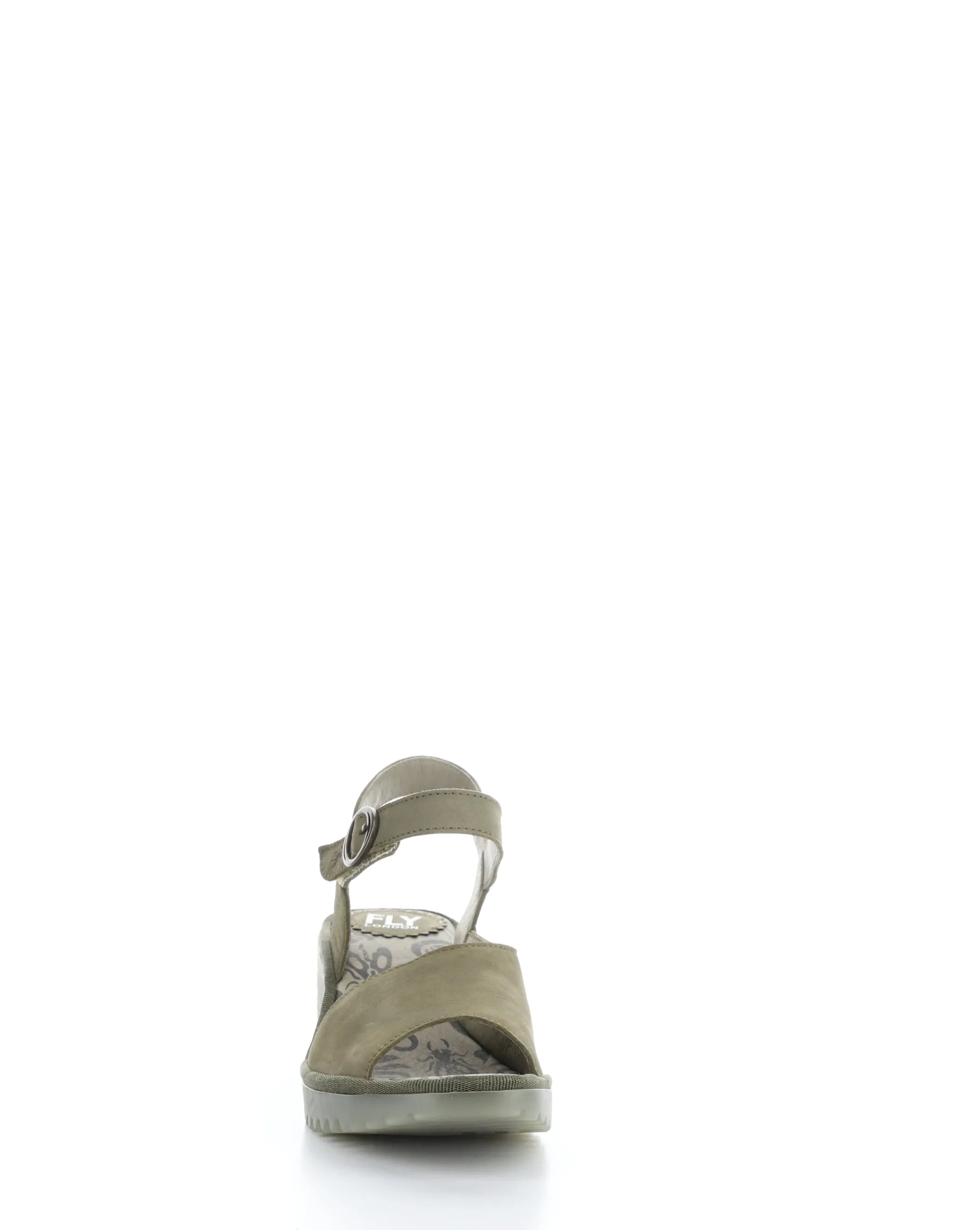 WELY439FLY 003 KHAKI Velcro Sandals